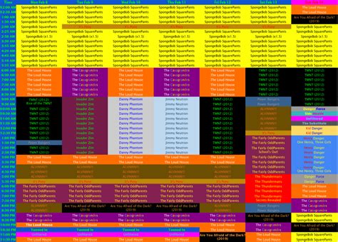 nicktoons schedule 2021|nickelodeon split screen schedule 2021.